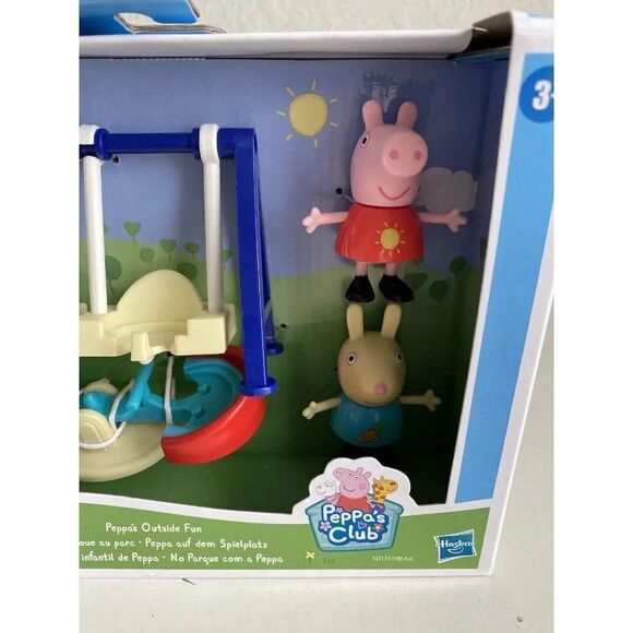 Peppa Pig Peppa's Adventures Peppa's Outside Fun Playset NEW - Picture 4 of 9